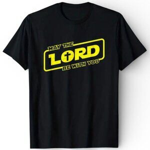 NEW - FAITH COLLECTION INSPIRED BLACK TSHIRT UNISEX - 011 SZ LARGE